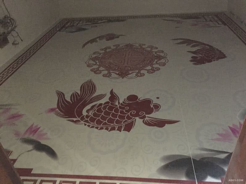 仿地毯花纹设计，使酒店更加高端大气