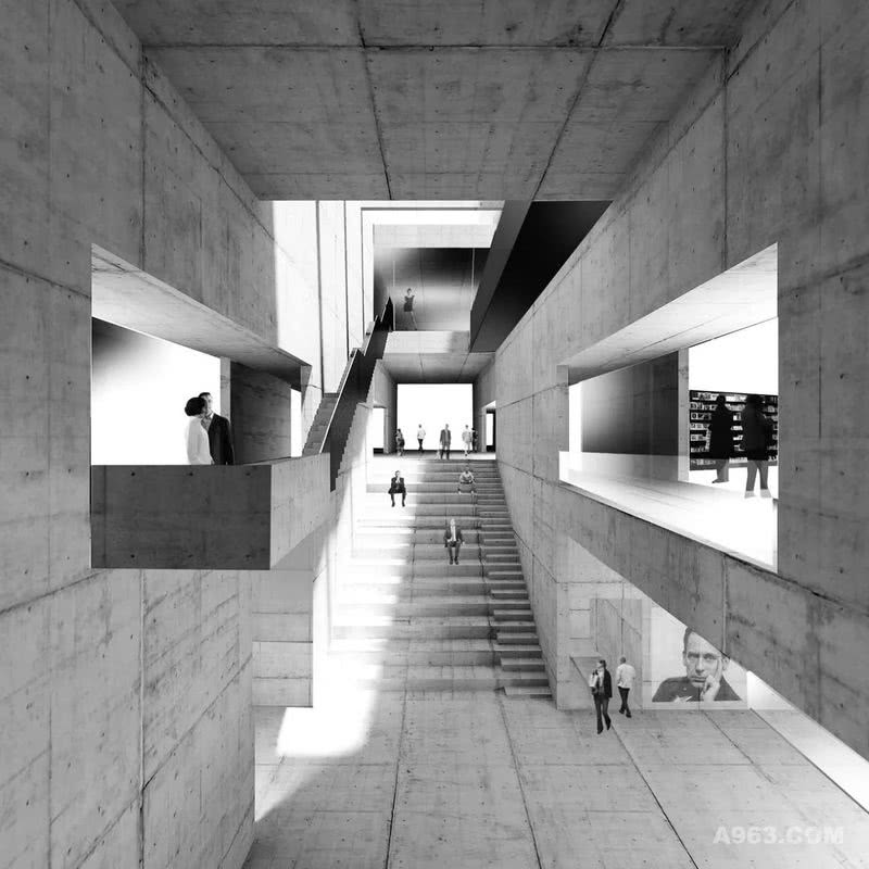 图片出自Architekten HRK设计New Bauhaus Museum 