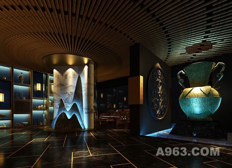 AM设计 — 北京紫羿汇顶级会所展示区设计