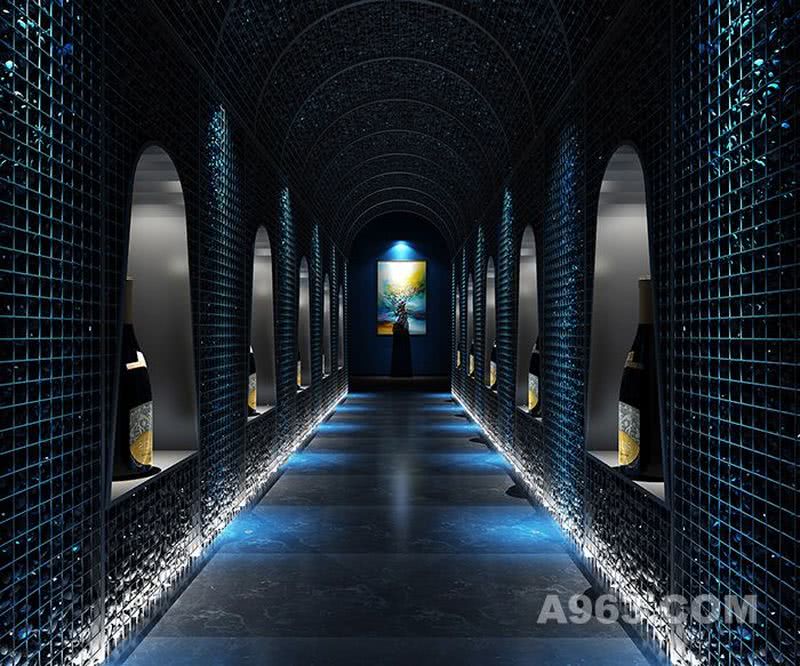 AM设计 — 北京紫羿汇顶级会所长廊设计