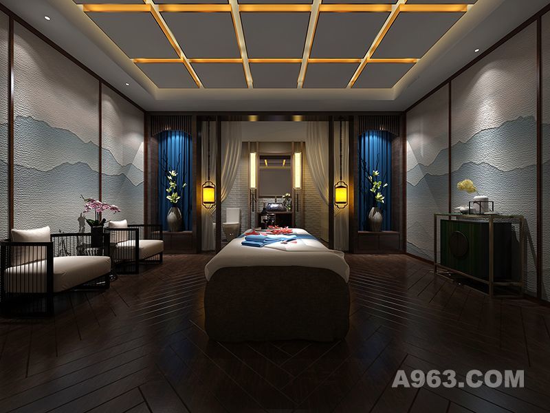 AM设计—北京紫羿汇会所顶级SPA间设计