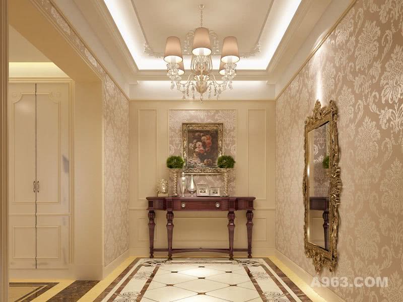 保利叶上海别墅项目装修欧式风格设计，上海腾龙别墅设计作品，欢迎品鉴
