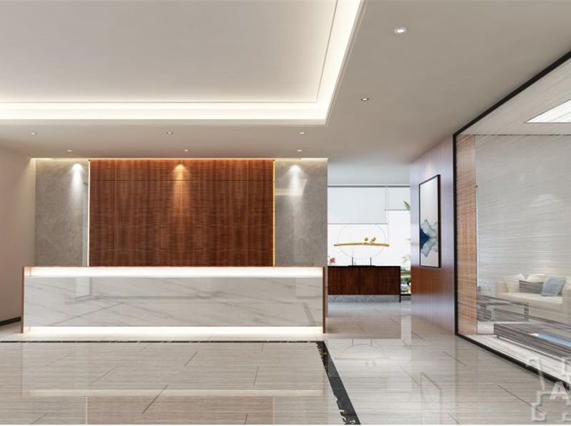 郑州喜来乐医疗器械公司独栋办公楼装修设计方案
