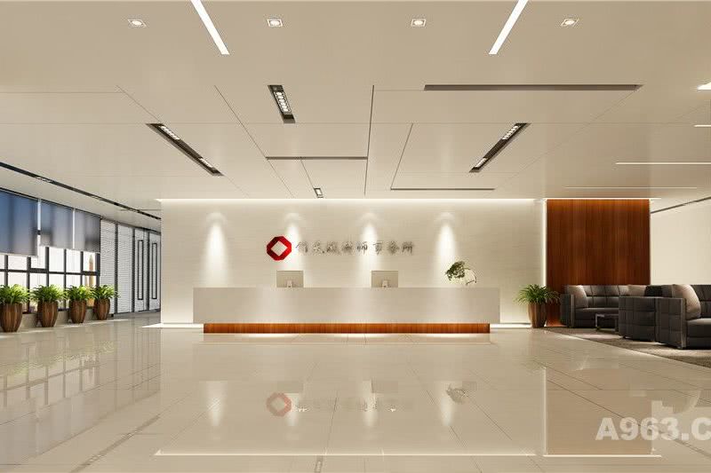 郑州宏钰堂大型办公室装修公司-上海锦天城律师事务所办公室装修设计案例
