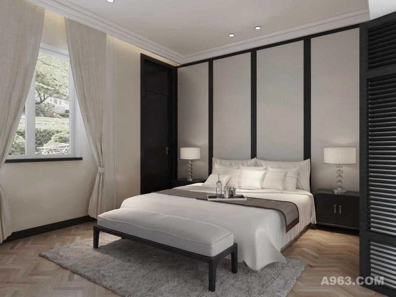 卧室在设计中私密性与舒适度尤为重要，旨在打造舒适娴静的起居环境