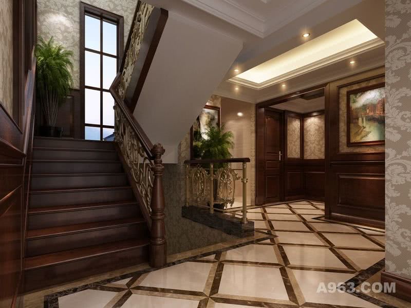 保利叶语别墅项目装修欧式古典风格设计，上海腾龙别墅设计作品，欢迎品鉴