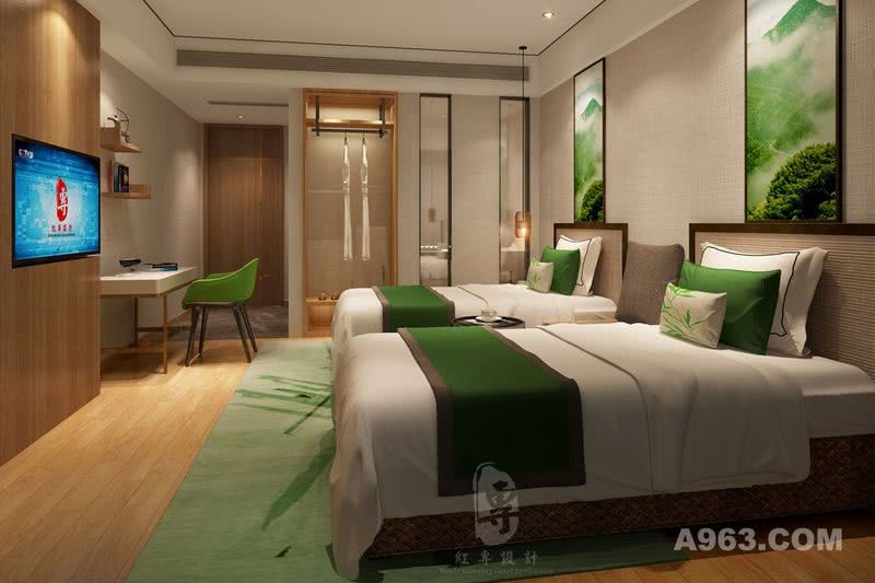 武汉星级酒店设计公司|竹子国际大酒店