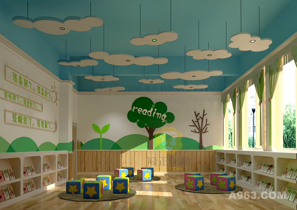 幼儿园装修设计|香港伟才幼儿园(梅州分校)|极正创意