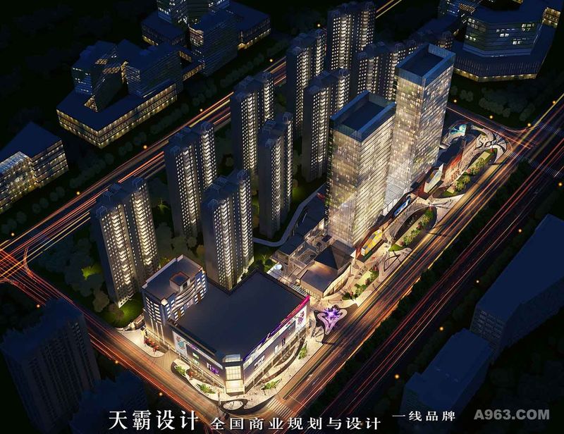 杭州商场设计方案由广东天霸设计创作更具创意与潜力