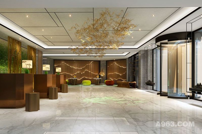 宜昌专业酒店设计公司|竹子国际大酒店