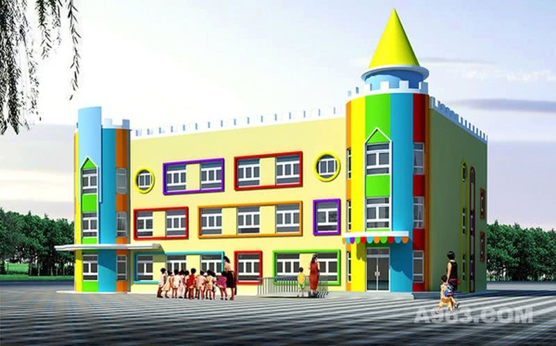 幼儿园设计 幼儿园建筑 学校建筑 幼儿园动画 小区幼儿园 幼儿园大楼 幼儿园展示 幼儿园效果图