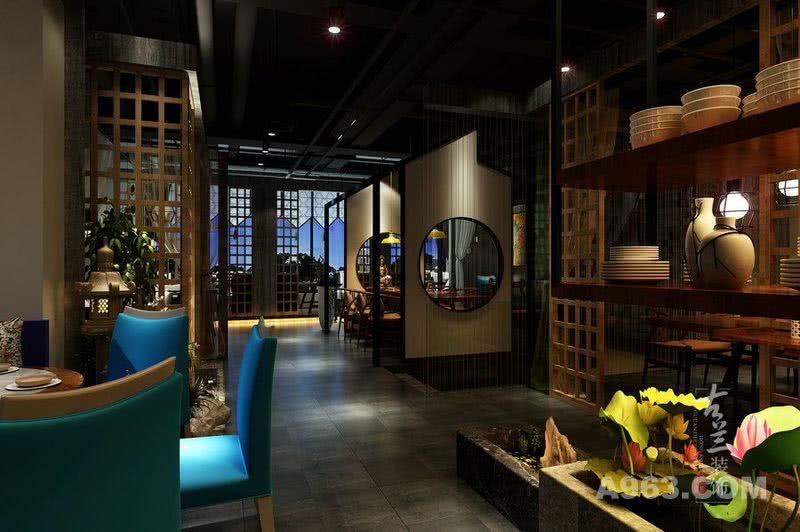素弥素食餐厅-重庆专业餐厅设计公司