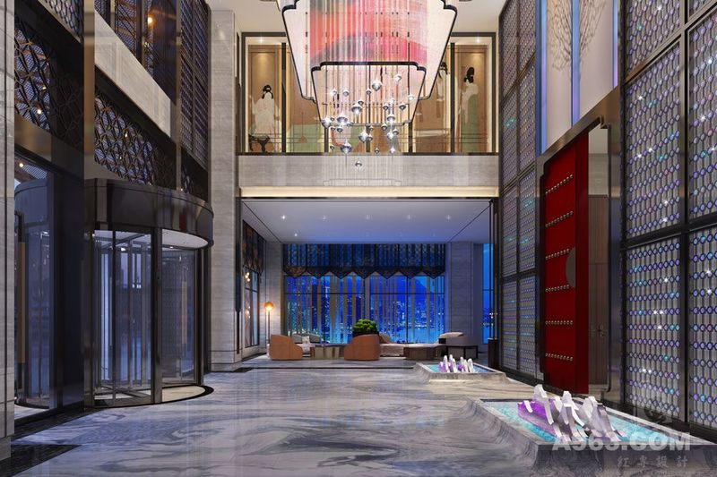 洛阳专业酒店设计公司|江安上沅国际酒店---成都红专酒店设计