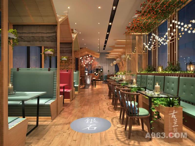 内江花园餐厅设计-内江花园餐厅设计方案分享