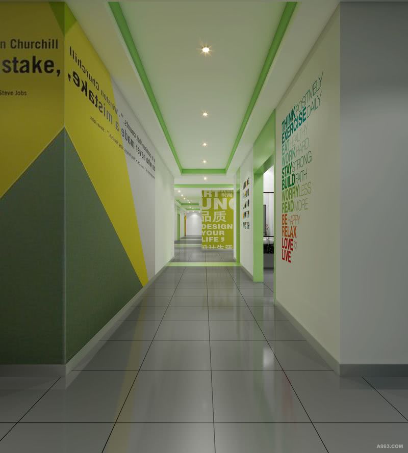 绿色走廊