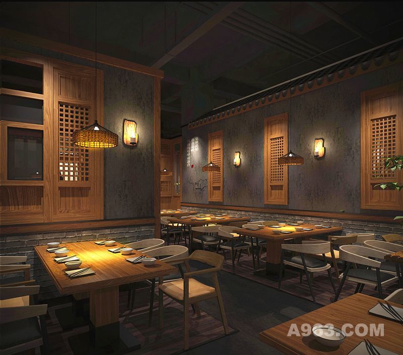 主题餐厅设计---上海毛铺餐厅设计