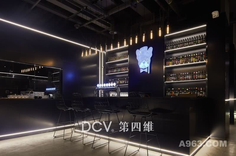 西安-酵徒精酿啤酒馆复合式餐厅室内装修设计