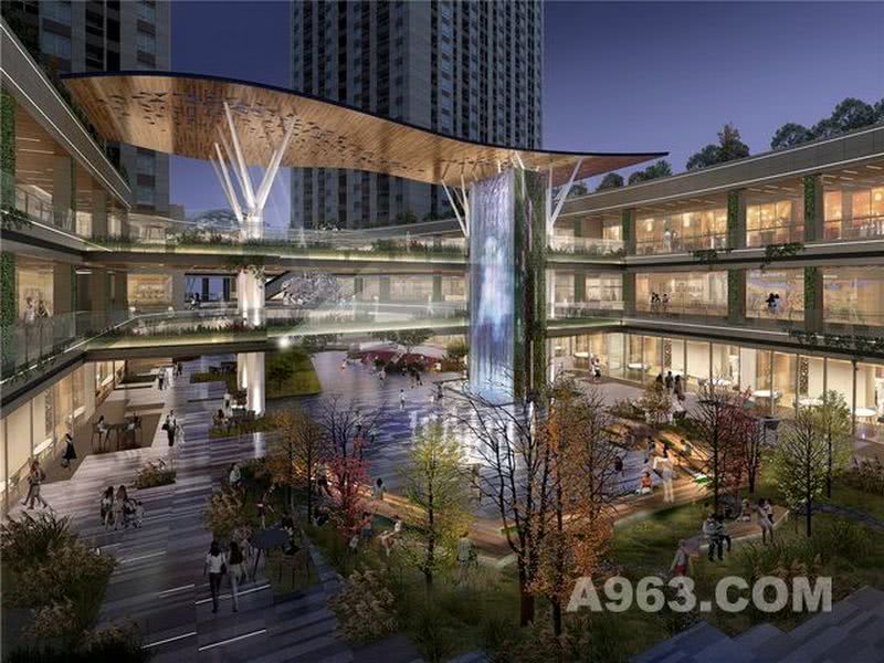 城市商业综合体设计效果图：昆明瑞鼎城购物公园设计效果图