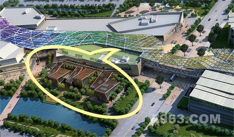 苏州尹山湖爱琴海购物公园设计效果图