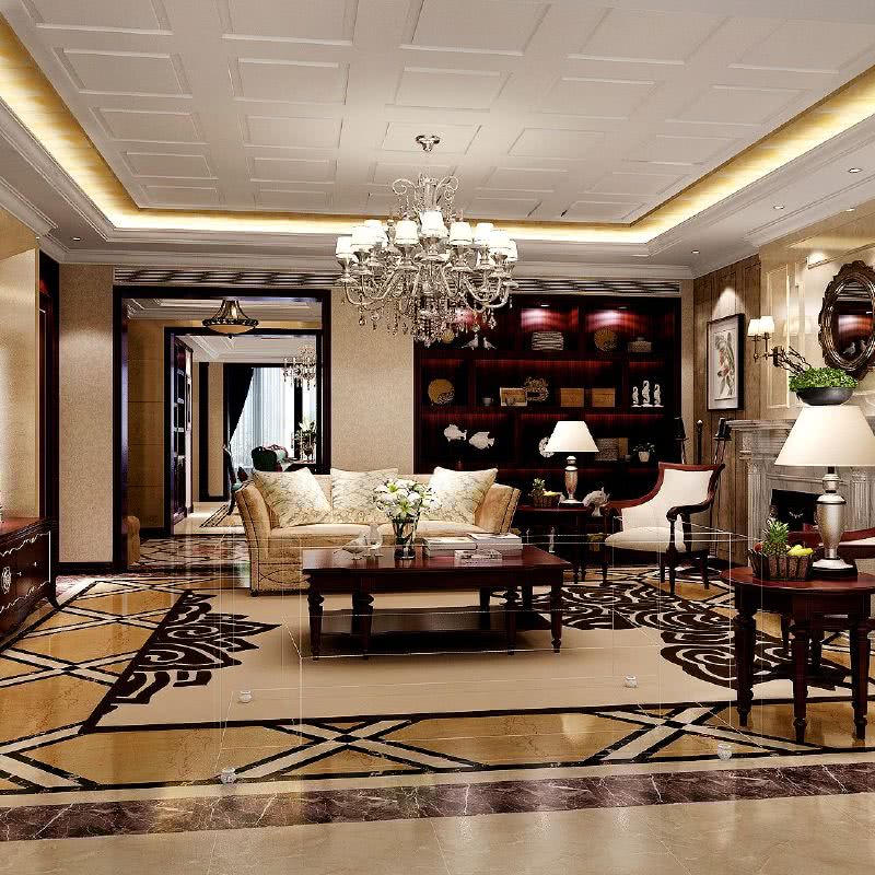 林财表作品  豫园私家别墅欧式奢华古典风格设计案例展示！