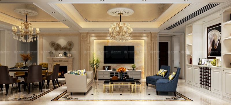 客厅


电视背景墙边框勾勒出罗马柱的感觉
整体素雅的色调与简单的家居风格相辉映
白色的线条造型与地面相得益彰

兼具欧式贵气于现代简约

