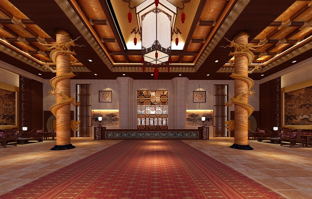 　酒店装修的效果关系到整个酒店以后的发展，而酒店大堂的装修是重中之重，它就如家里的客厅，是一个酒店招待顾客的场所，也是一个酒店品和档次的集中体现。