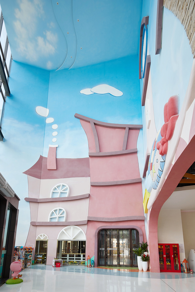 杰恩设计首家儿童业态购物中心设计——西安正荣•彩虹谷