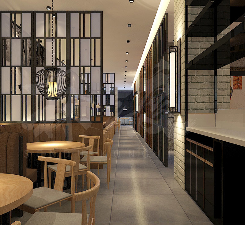森渡空间设计案例丨北国饭店澄海店-连锁餐饮设计
