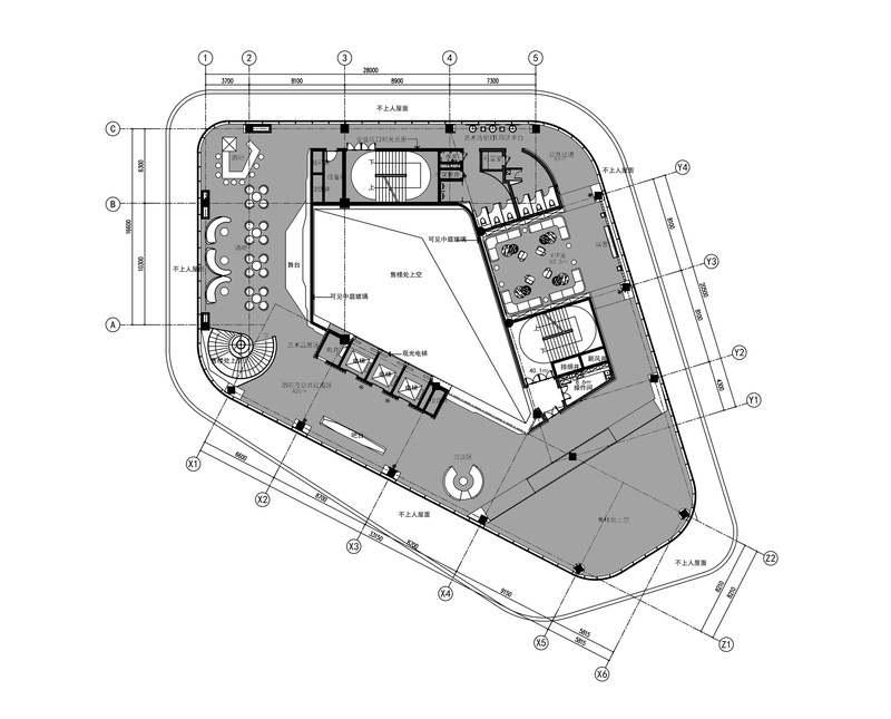 二层平面图/Second floor plan