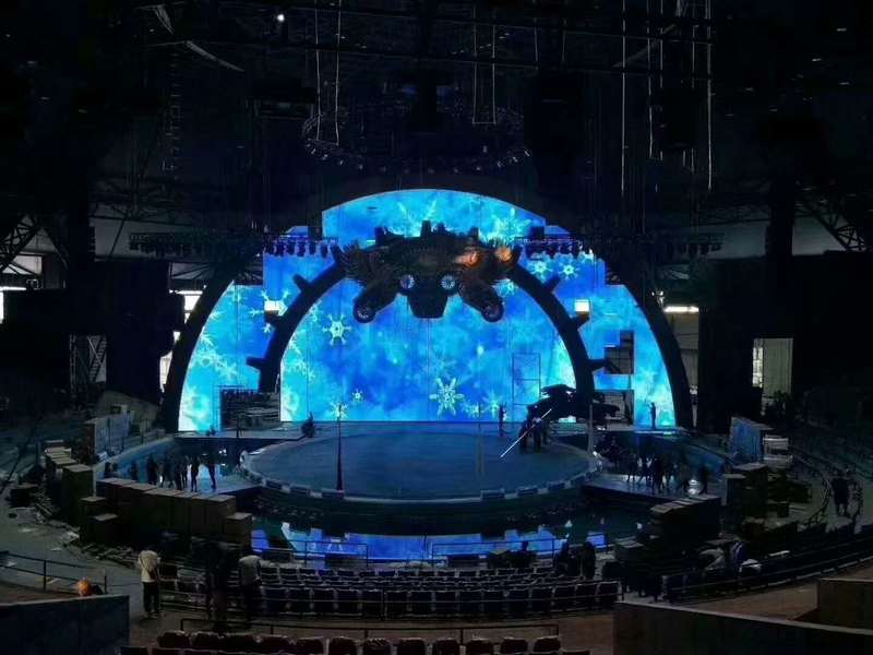 高清LED显示屏舞台运用