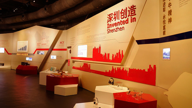 深圳工业展览馆室内照明设计实景效果
