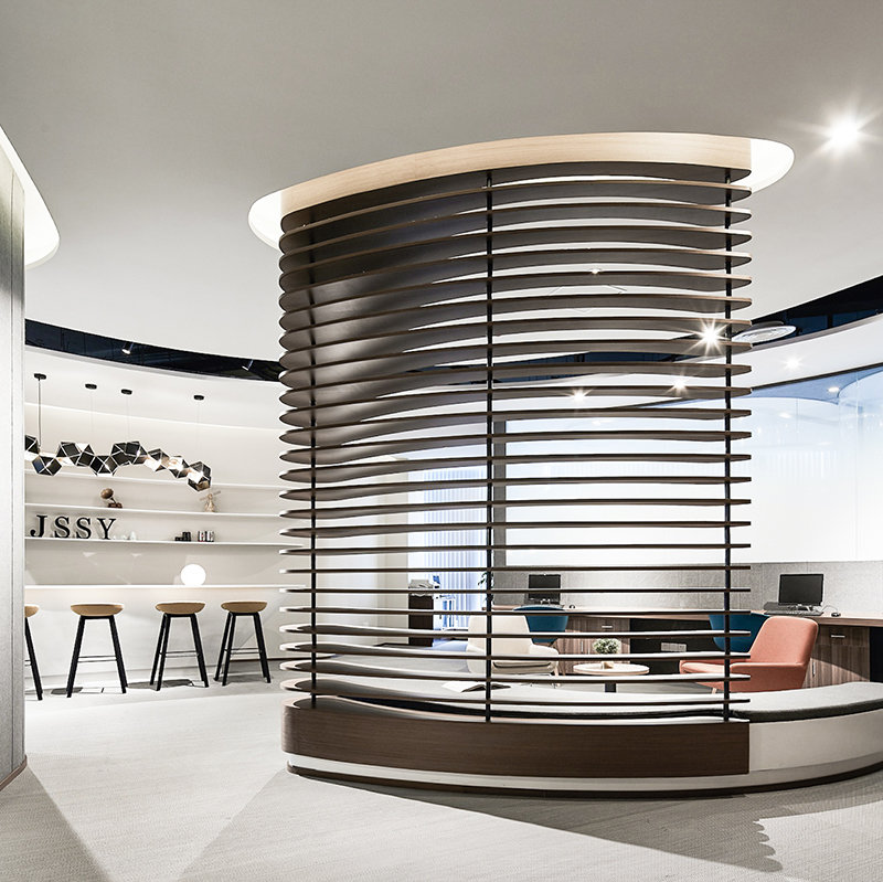 合室——一个企业理念与空间设计合二为一的办公室设计