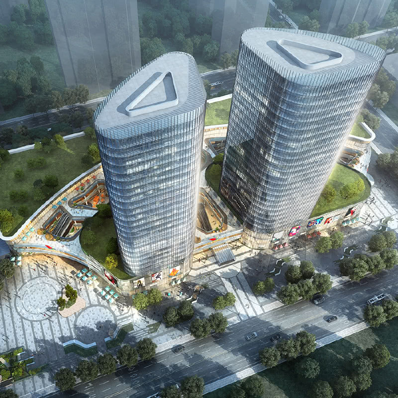 【商业综合体设计】天空之城生态型购物中心全案设计