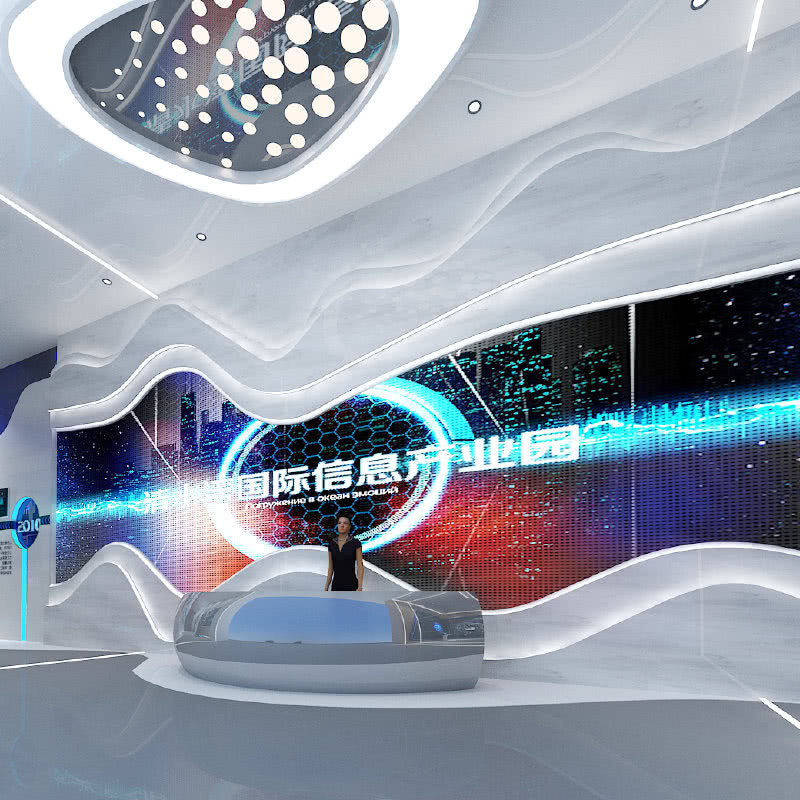 海南清水湾国际信息产业园展厅设计方案