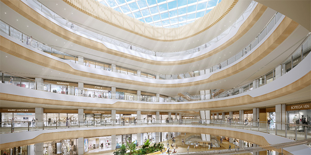 购物中心设计效果图-南宁龙光商业广场设计效果图