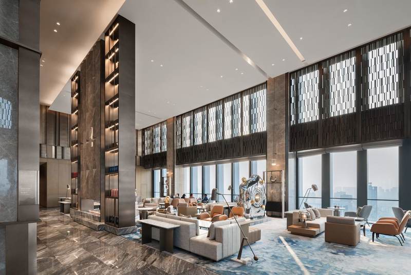 杨邦胜设计新作_重庆高科希尔顿酒店，对山水之城的另类解读