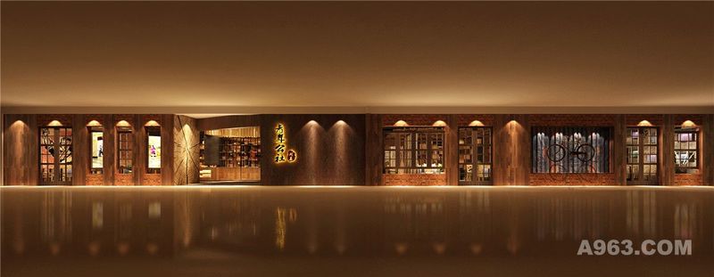 上海勃朗连锁餐饮设计作品-洛阳年代公社主题餐厅设计案例-7080年代特色餐厅设计