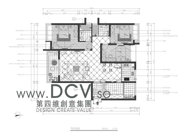 王咏设计-河南洛阳升龙广场住宅地中海时尚样板间设计