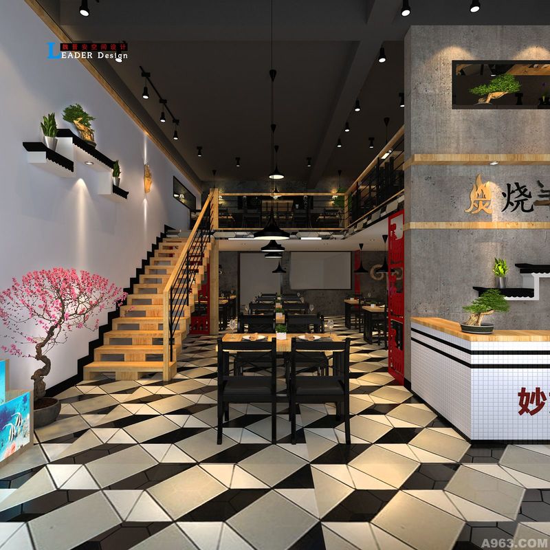 广东省湛江市现代LOFT复古风格羊排店     室内设计  唐山室内设计  餐饮设计  室内设计师