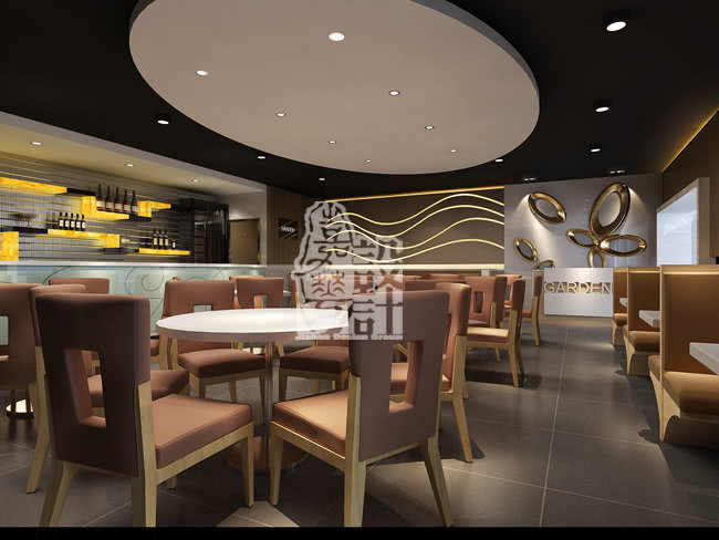 美国新嘉顿餐厅装饰工程设计项目