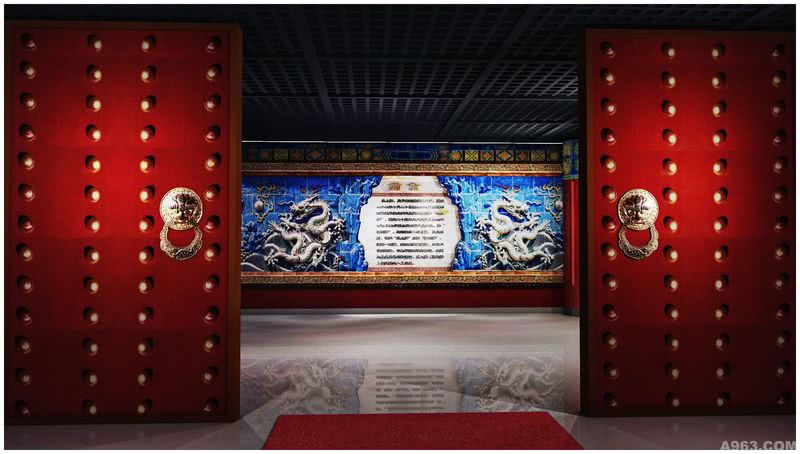 故宫博物院清代新疆文物珍藏设计效果