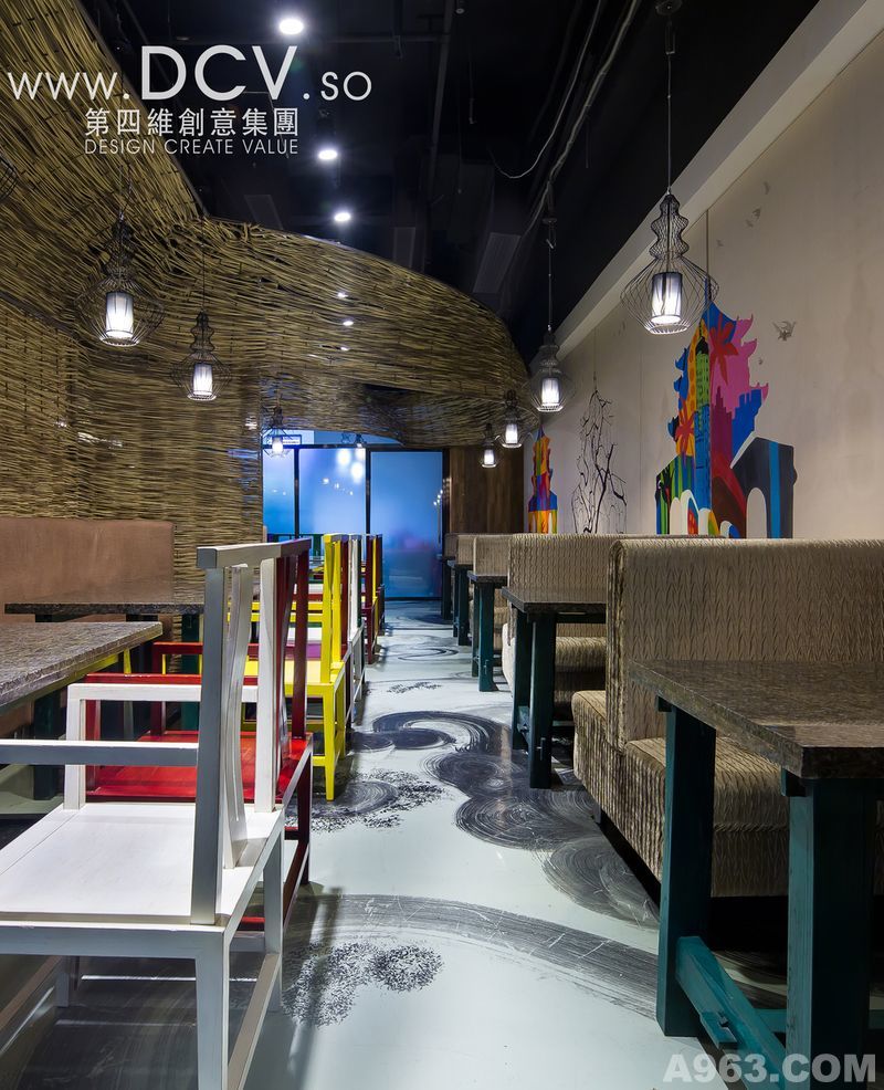 西安最有创意特色主题餐厅设计-大厨小馆（万达店）