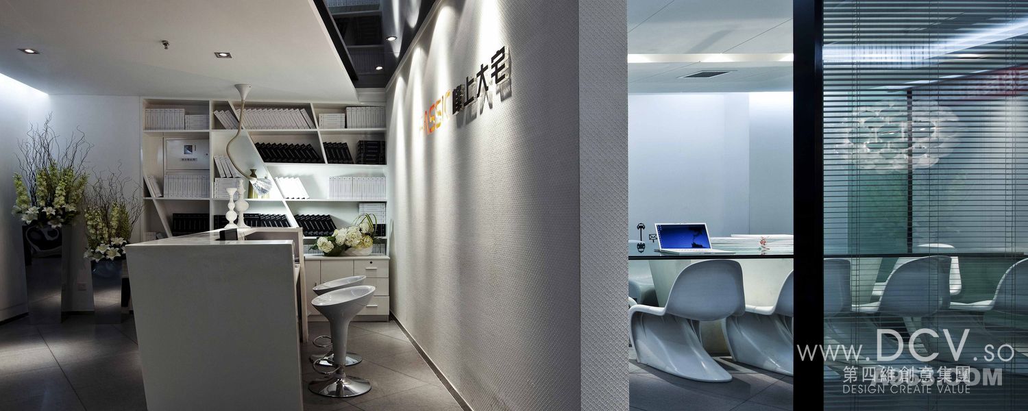 西安简约办公室最佳空间设计-峰上大宅峰创国际