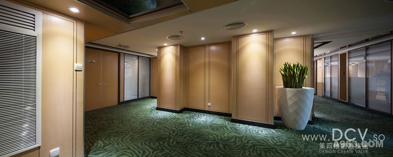 西安最高品质要求的室内设计公司—鼎昊建筑地产办公室装修设计