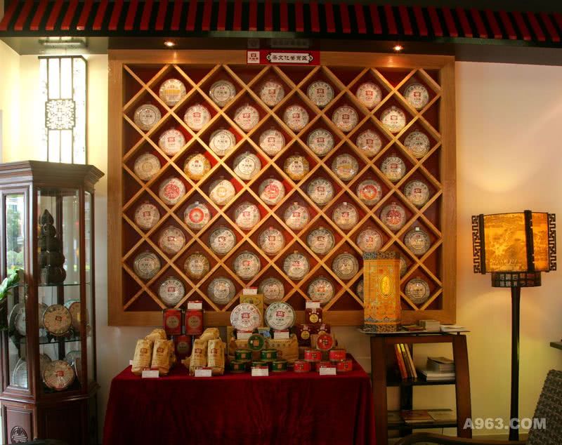 普洱茶文化展示区