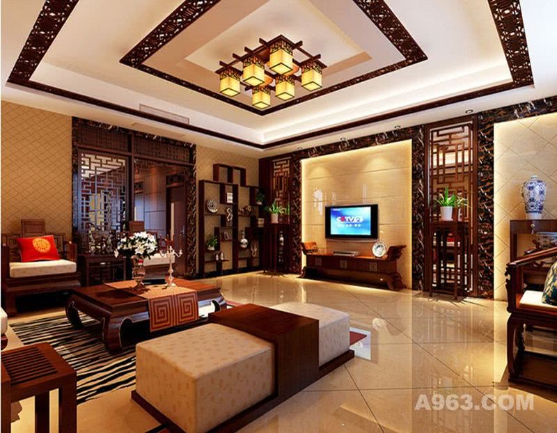 新古典中式—客厅