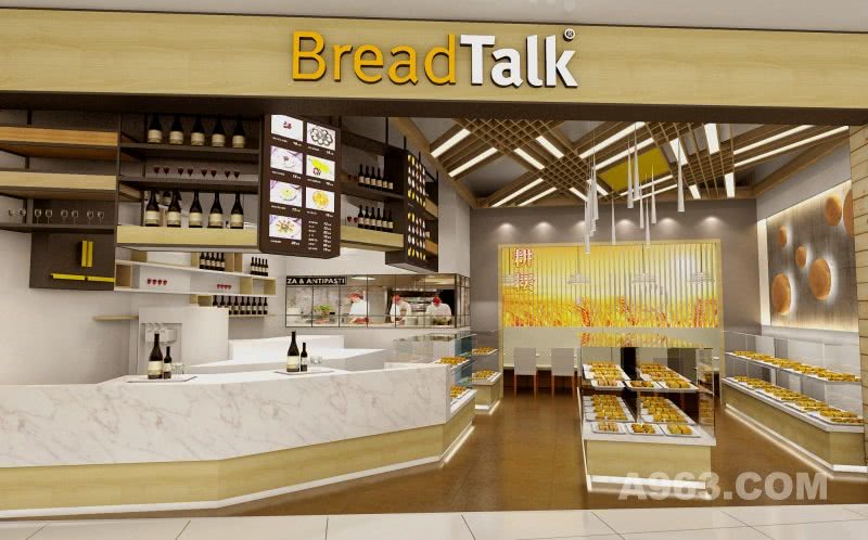 面包新语店面设计