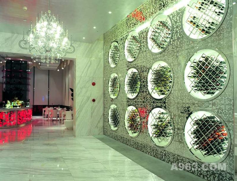 深圳蓝玛赫西餐厅设计