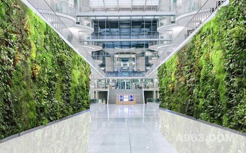 绿帘植物墙----生态设计，完美材料