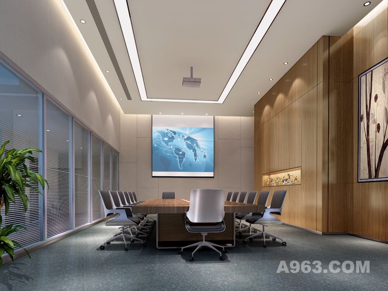 吴开城设计作品——办公室空间——会议室